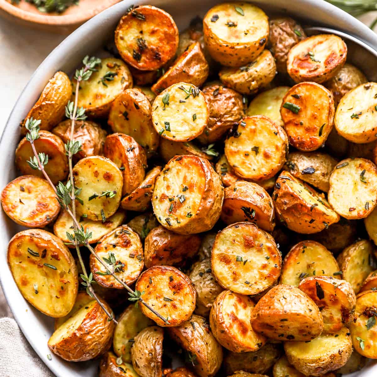 Oven Roasted Baby Potatoes - Words of Deliciousness