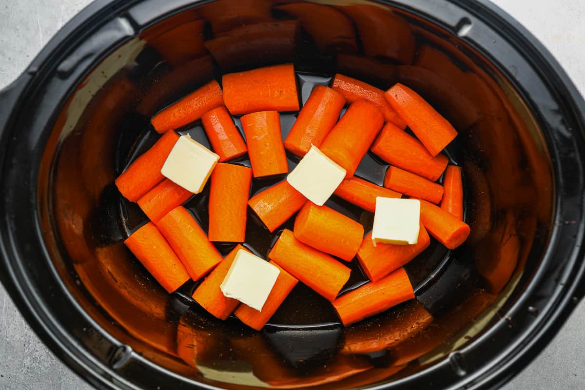 Crockpot Carrots {Easy Slow Cooker Recipe} –