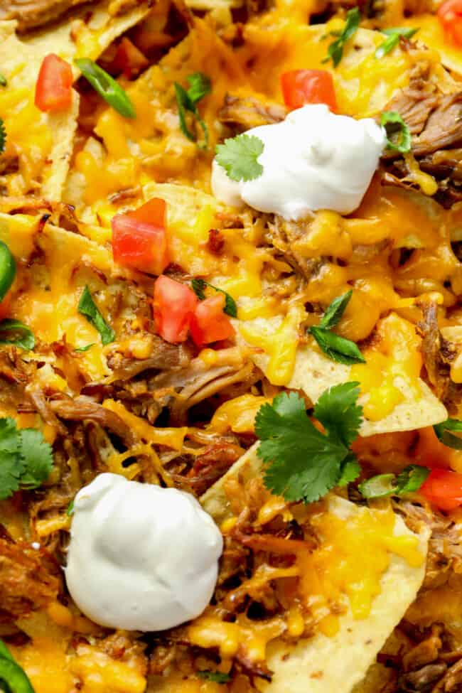 Pulled Pork Nachos Recipe - The Cookie Rookie®