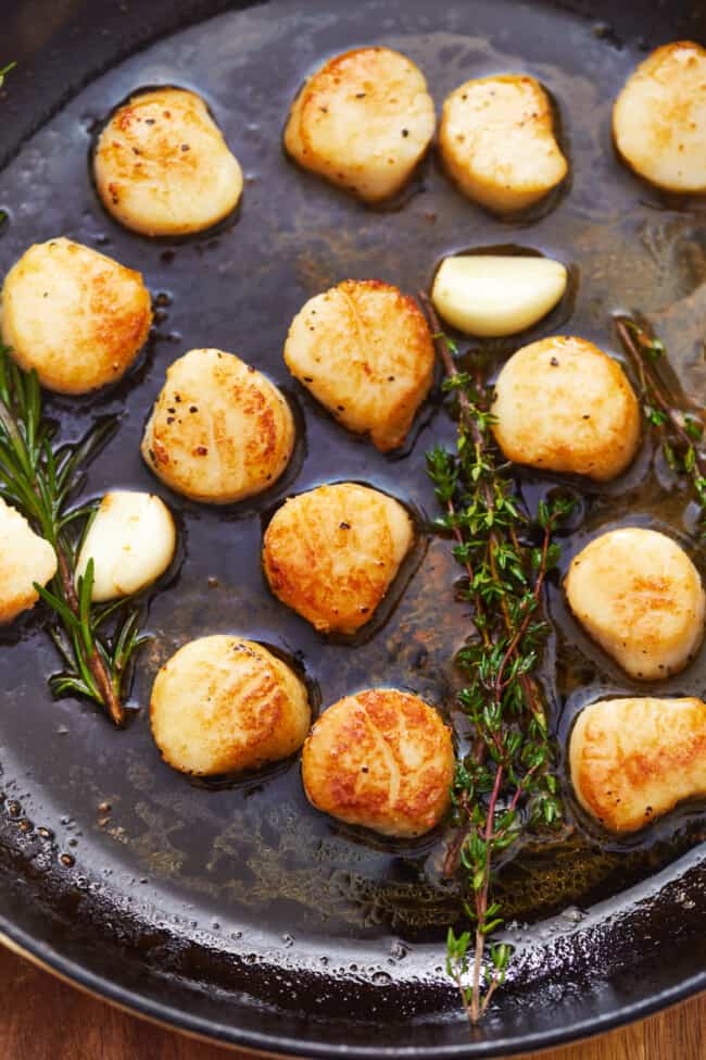 Seared Scallops (How to Sear Scallops) Recipe - The Cookie Rookie®