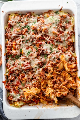 Sour Cream Noodle Bake Recipe - The Cookie Rookie®