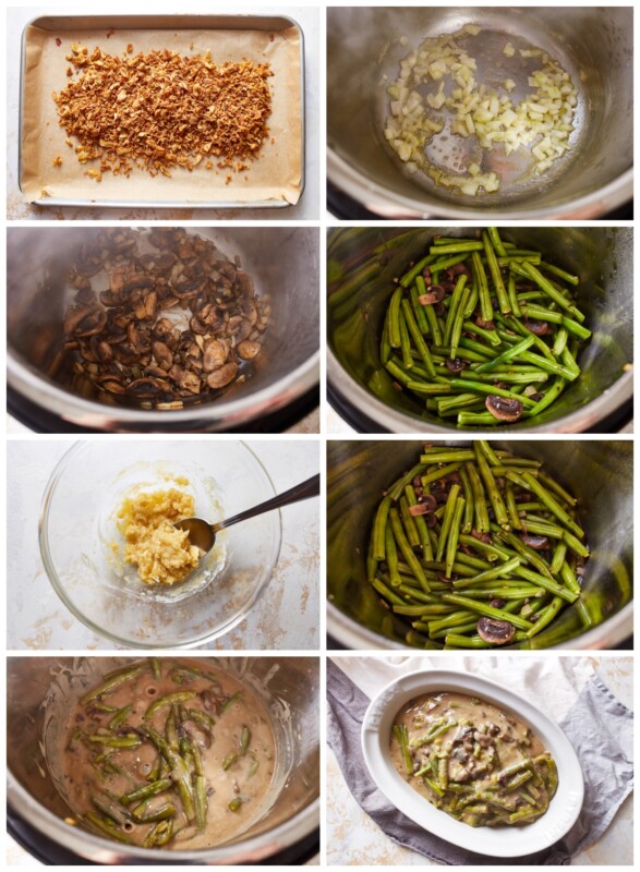 Instant Pot Green Bean Casserole Recipe - The Cookie Rookie®