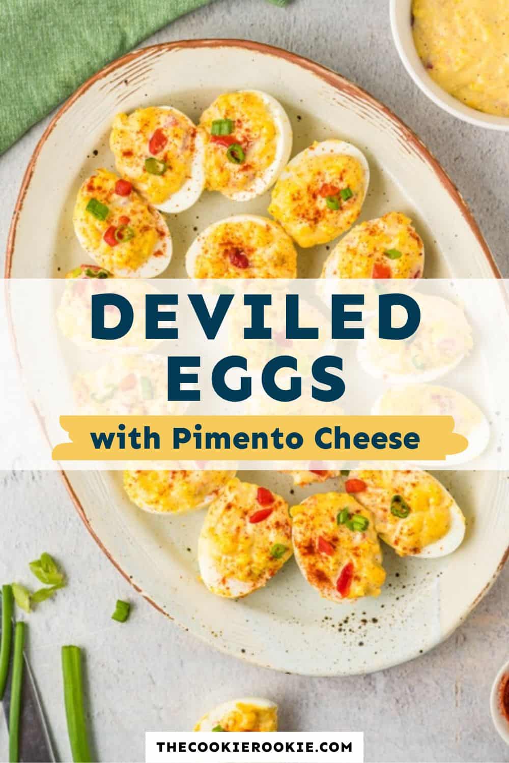 Pimento Cheese Deviled Eggs Recipe The Cookie Rookie®