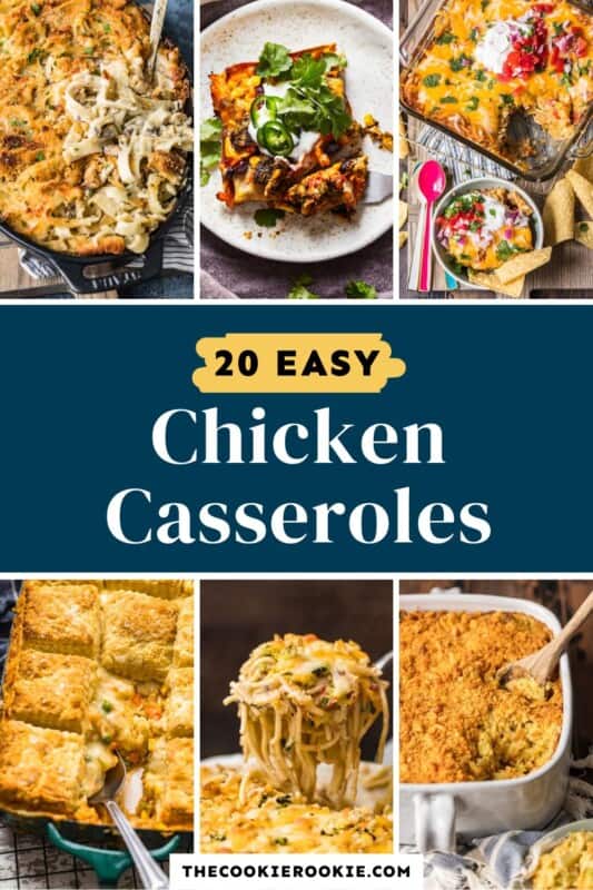 Chicken Casserole Recipes The Cookie Rookie