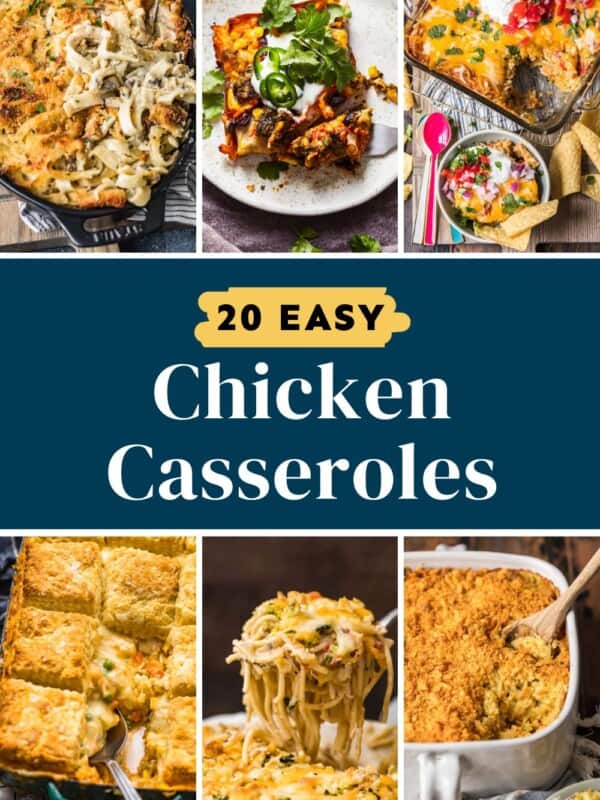 20 easy chicken casserole recipes pin