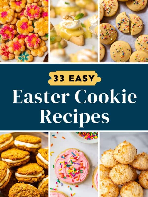 33 easy easter cookie recipes pin