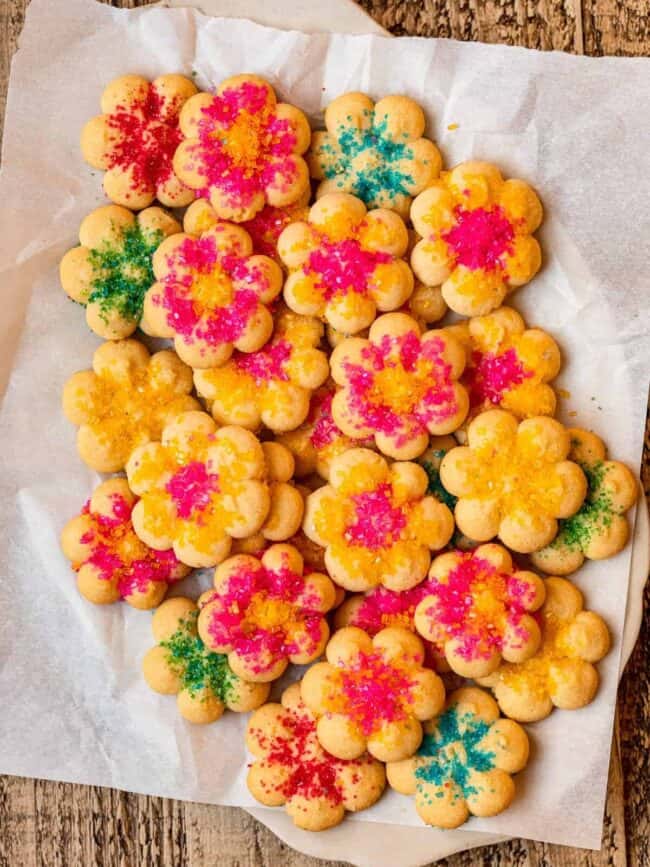 Easter Spritz Cookies - The Food Delish®