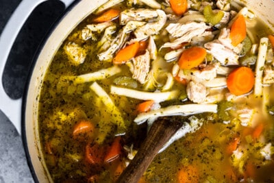 Homemade Chicken Noodle Soup Recipe - VIDEO!!