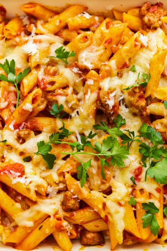 Baked Mostaccioli Recipe - The Cookie Rookie®