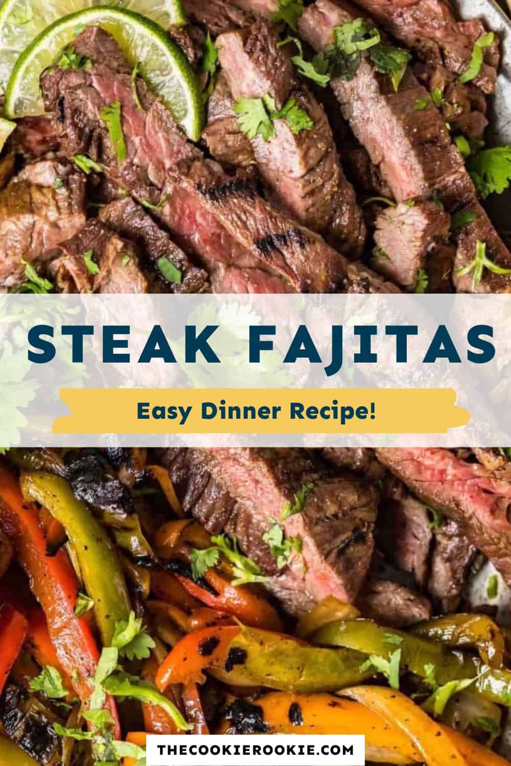 Steak Fajitas Recipe - The Cookie Rookie®