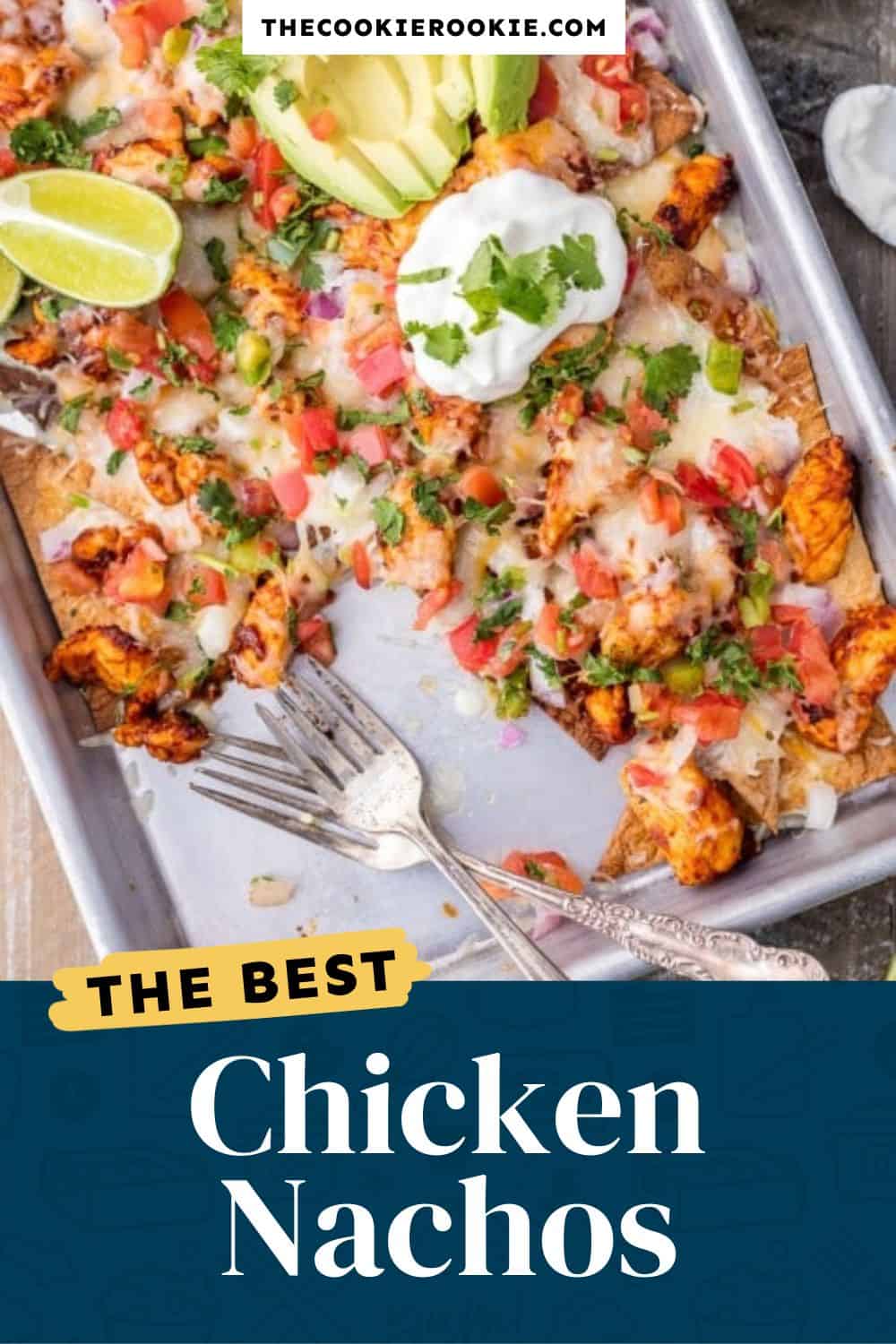 Chicken Nachos Recipe - The Cookie Rookie®