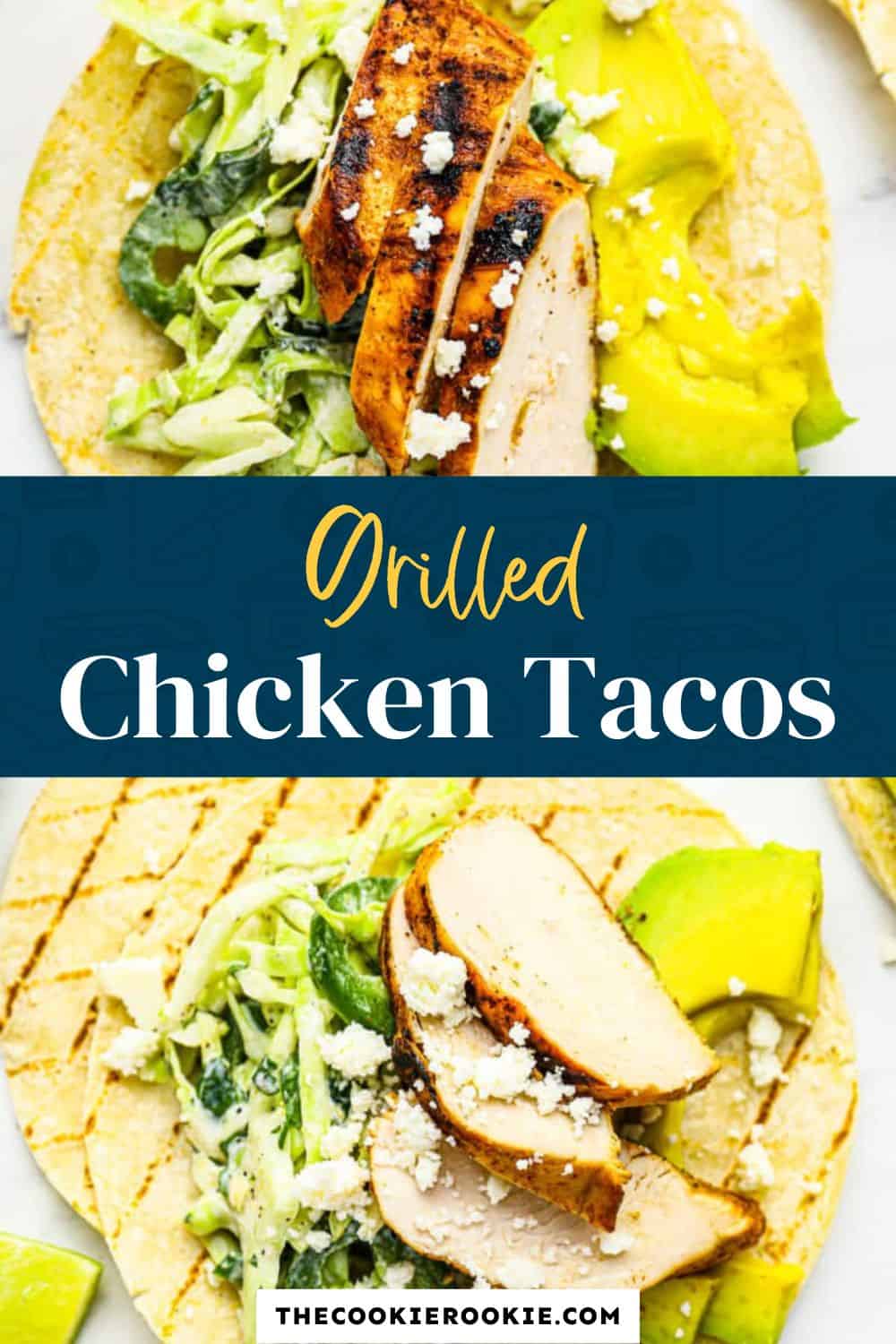 Grilled Chicken Tacos Recipe - The Cookie Rookie®