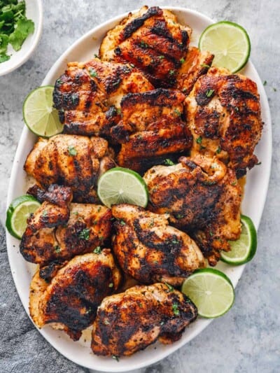 Grilled Chicken Thighs (Chicken Thigh Seasoning) Recipe - The Cookie ...