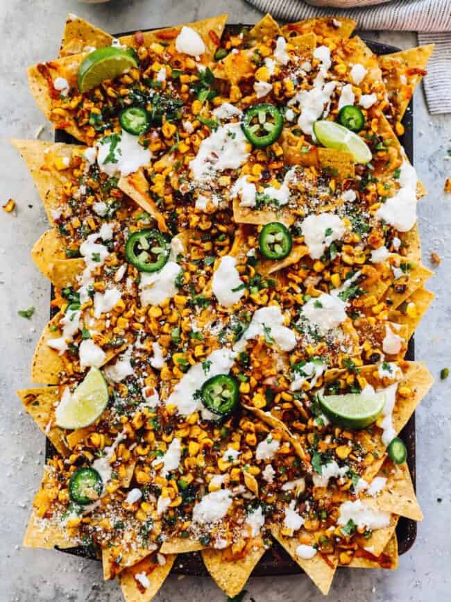 Street Corn Nachos Recipe - The Cookie Rookie®