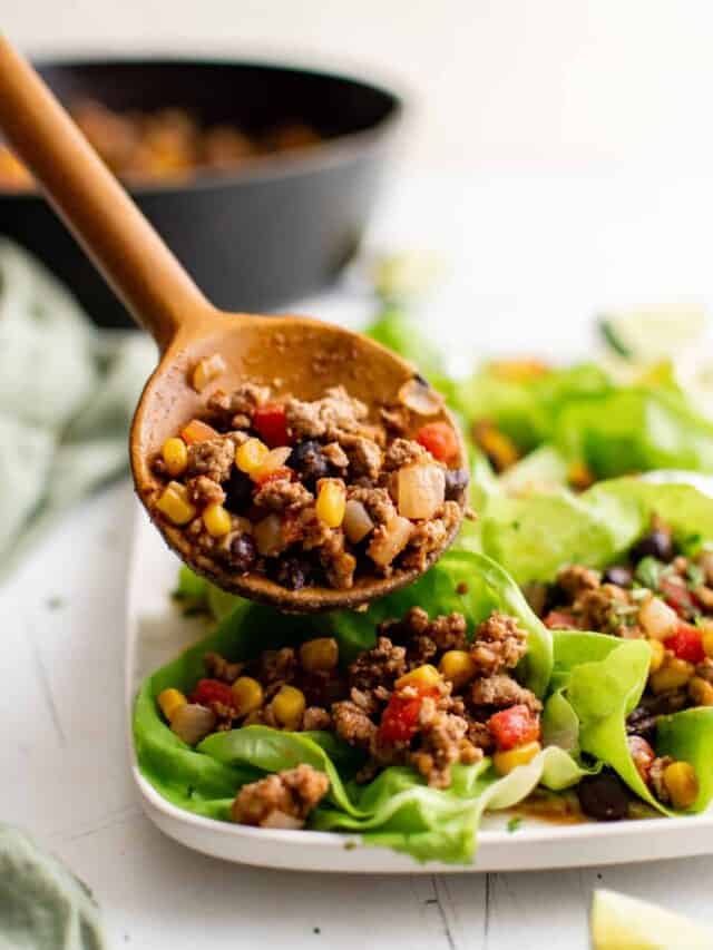 Taco Lettuce Wraps Recipe The Cookie Rookie® 2570