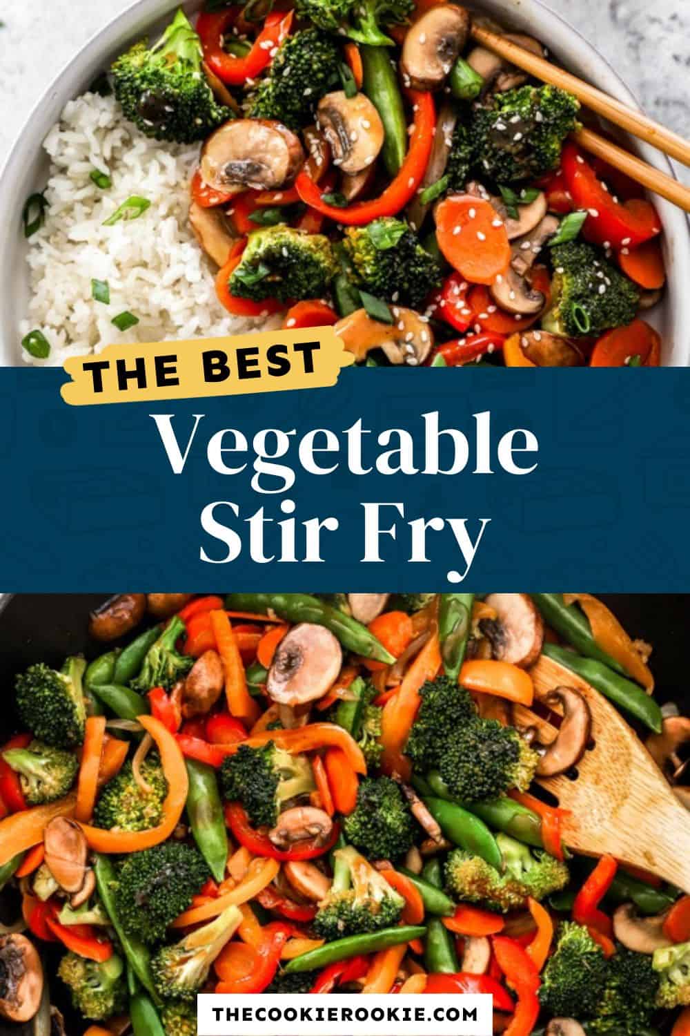 Vegetable Stir Fry Recipe - The Cookie Rookie®
