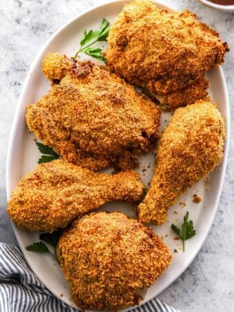Air Fryer Fried Chicken Recipe - The Cookie Rookie®