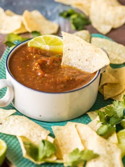 Easy Homemade Salsa (Blender Salsa) Recipe - The Cookie Rookie®