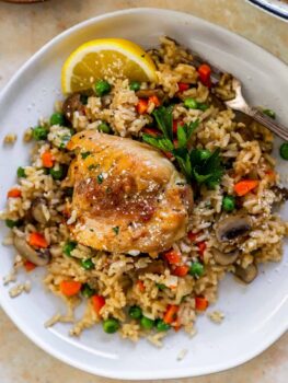 Chicken Fried Rice Recipe - The Cookie Rookie®