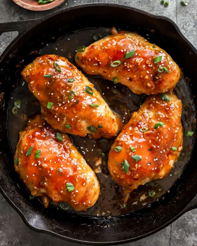 Honey Glazed Chicken Recipe - The Cookie Rookie®