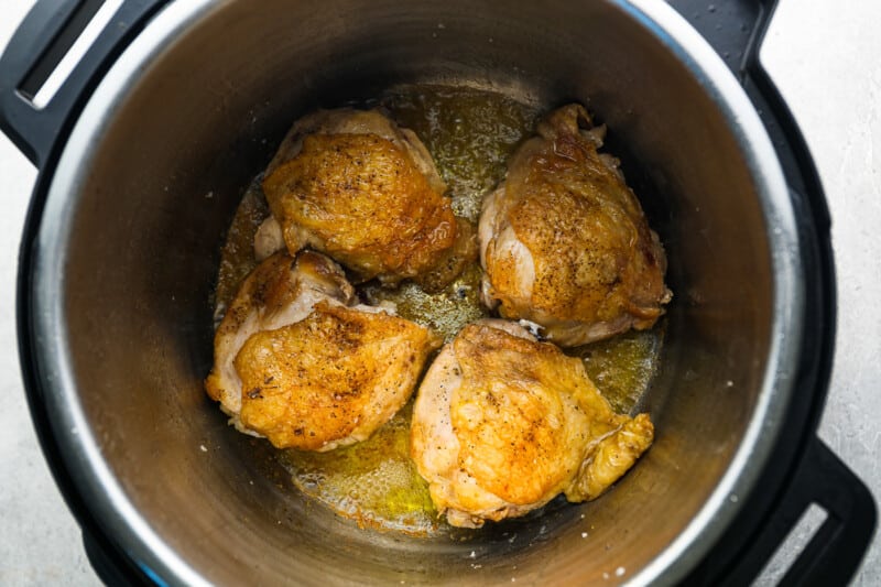 Instant Pot Chicken Thighs Recipe - The Cookie Rookie®