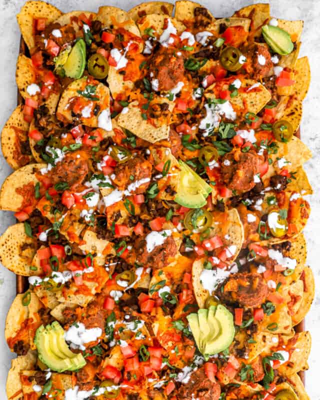 Nachos Supreme Recipe - The Cookie Rookie®