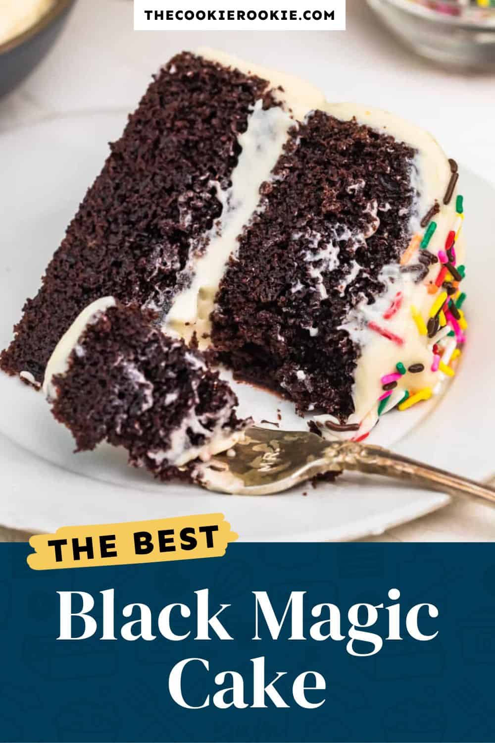 Black Magic Cake Recipe The Cookie Rookie