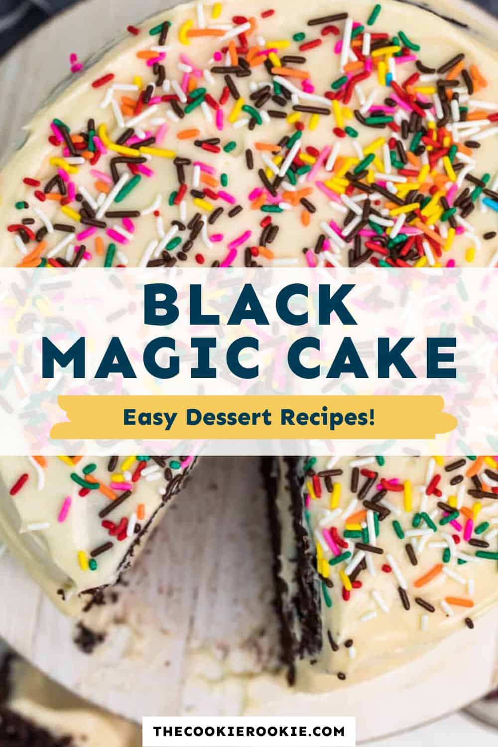 Black Magic Cake Recipe The Cookie Rookie® 