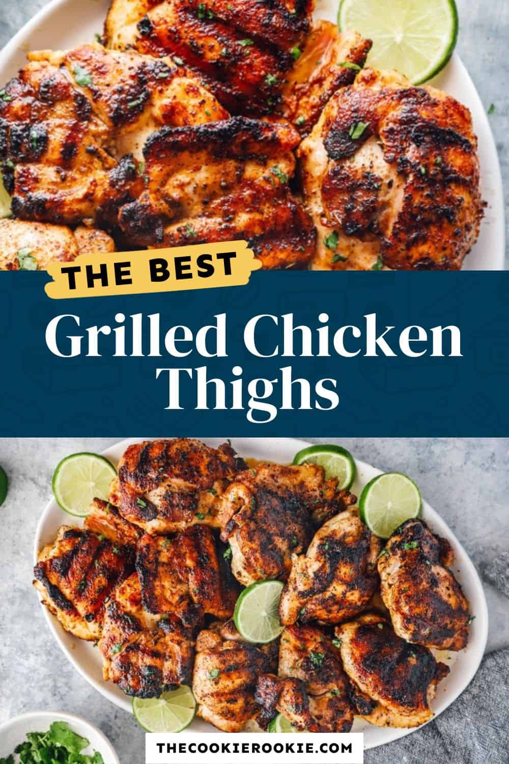 Grilled Chicken Thighs (Chicken Thigh Seasoning) Recipe - The Cookie ...
