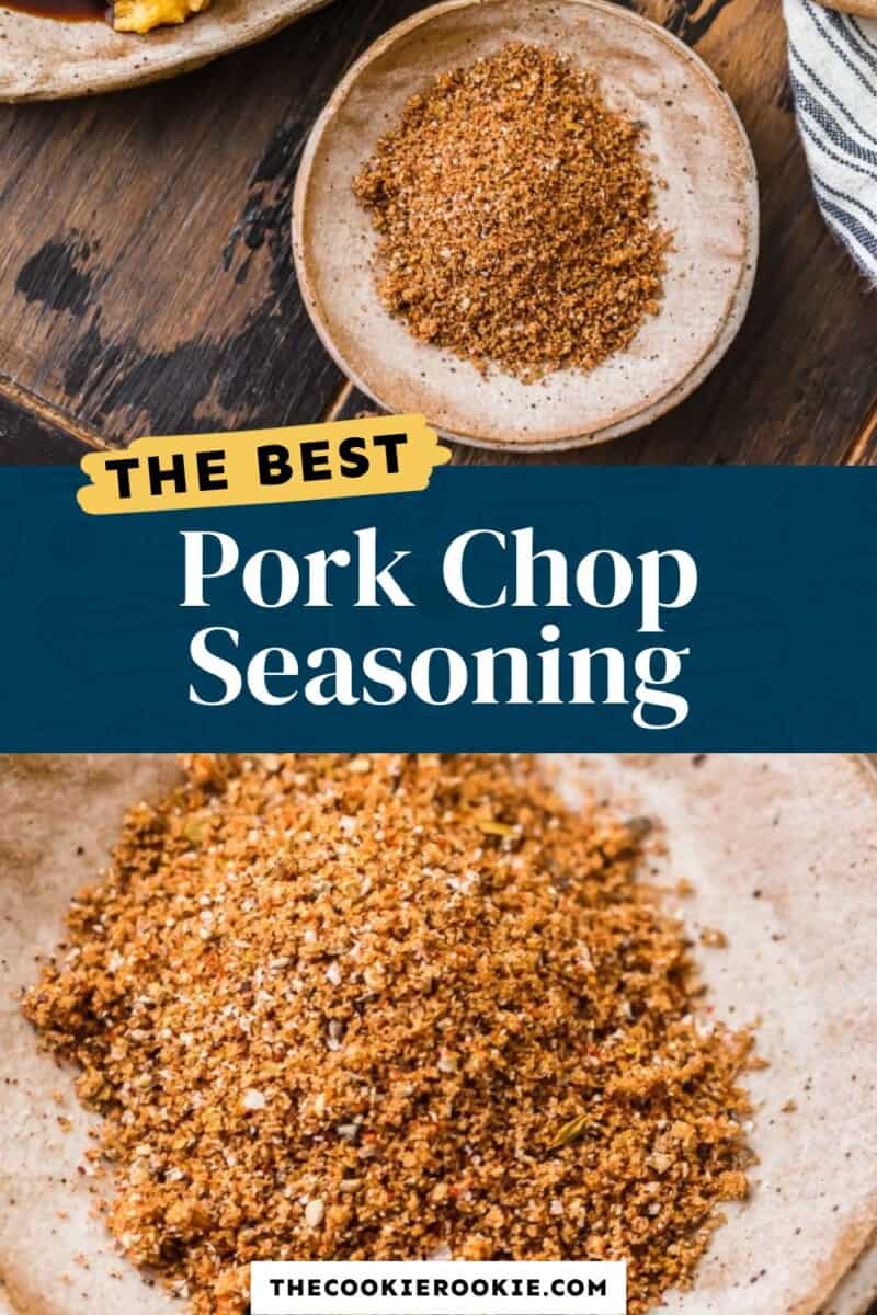 Pork Chop Seasoning Recipe