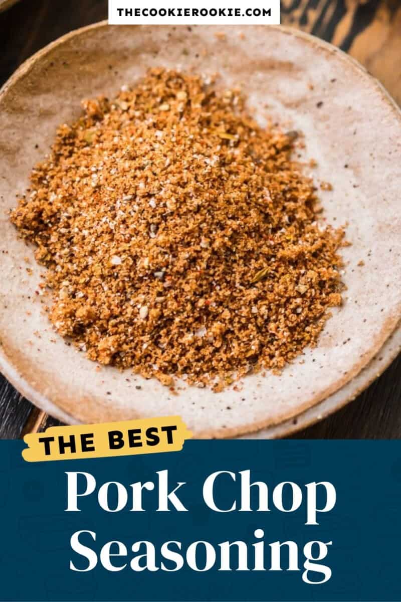 Pork Chop Seasoning - Around My Family Table