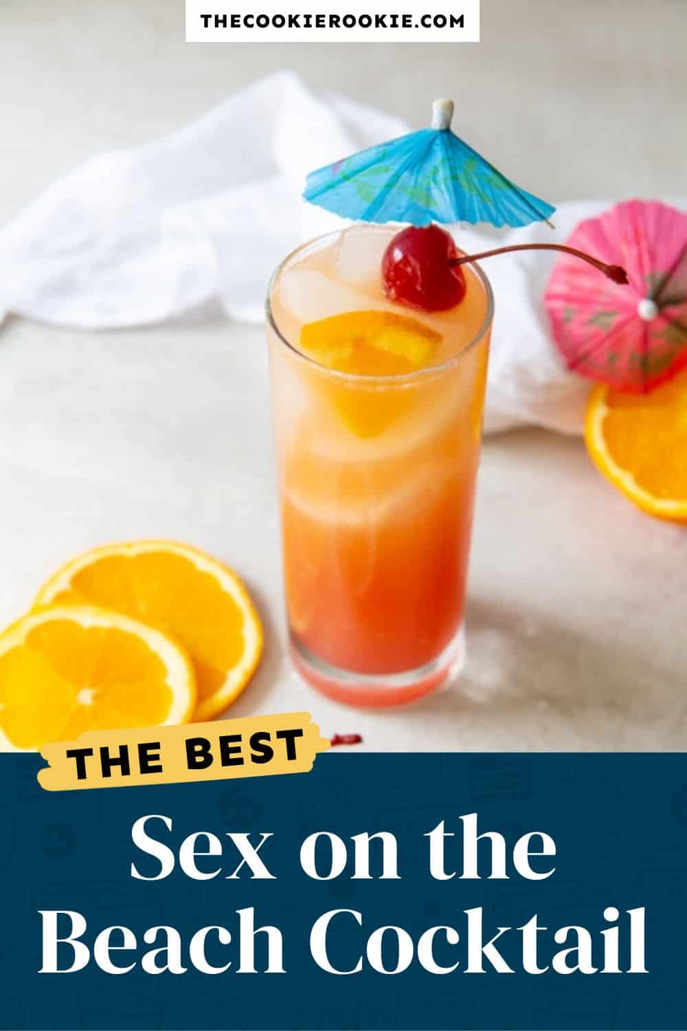 Sex On The Beach Cocktail PIN 1 