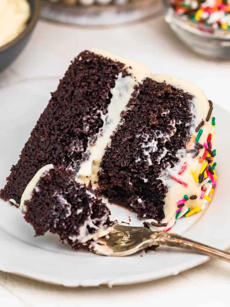 Black Magic Cake Recipe - The Cookie Rookie®