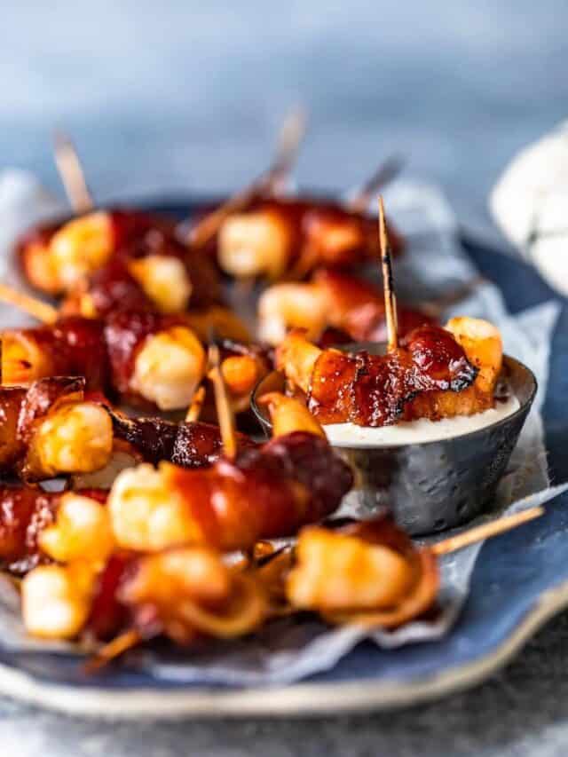 Bacon Wrapped Shrimp Recipe - The Cookie Rookie®