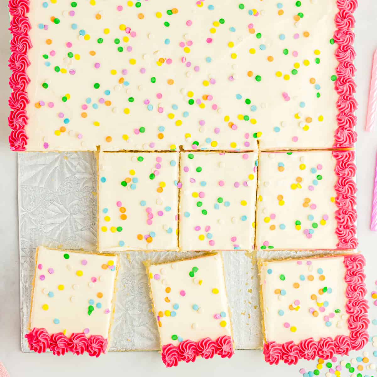 Recipe: One-Bowl Vanilla Sheet Cake