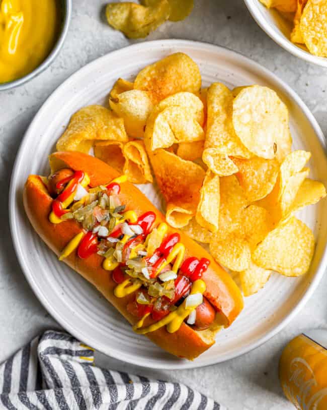 Grilled Hot Dogs Recipe - The Cookie Rookie®