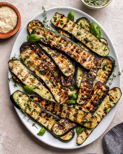 Grilled Zucchini Recipe - The Cookie Rookie®