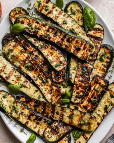 Grilled Zucchini Recipe - The Cookie Rookie®