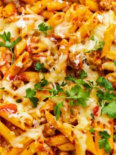 Baked Mostaccioli Recipe - The Cookie Rookie®