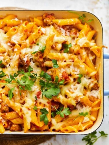 Baked Mostaccioli Recipe - The Cookie Rookie®