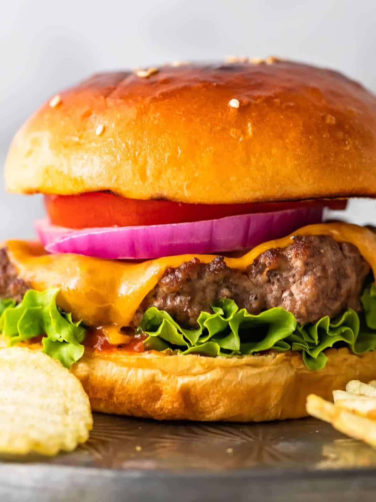 Juicy Broiled Hamburgers - Healthy Recipes Blog