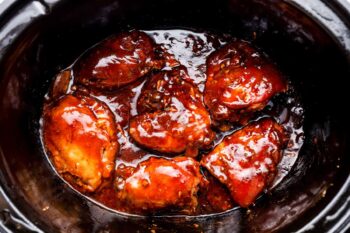 Slow Cooker Honey Garlic Chicken - Family Food on the Table