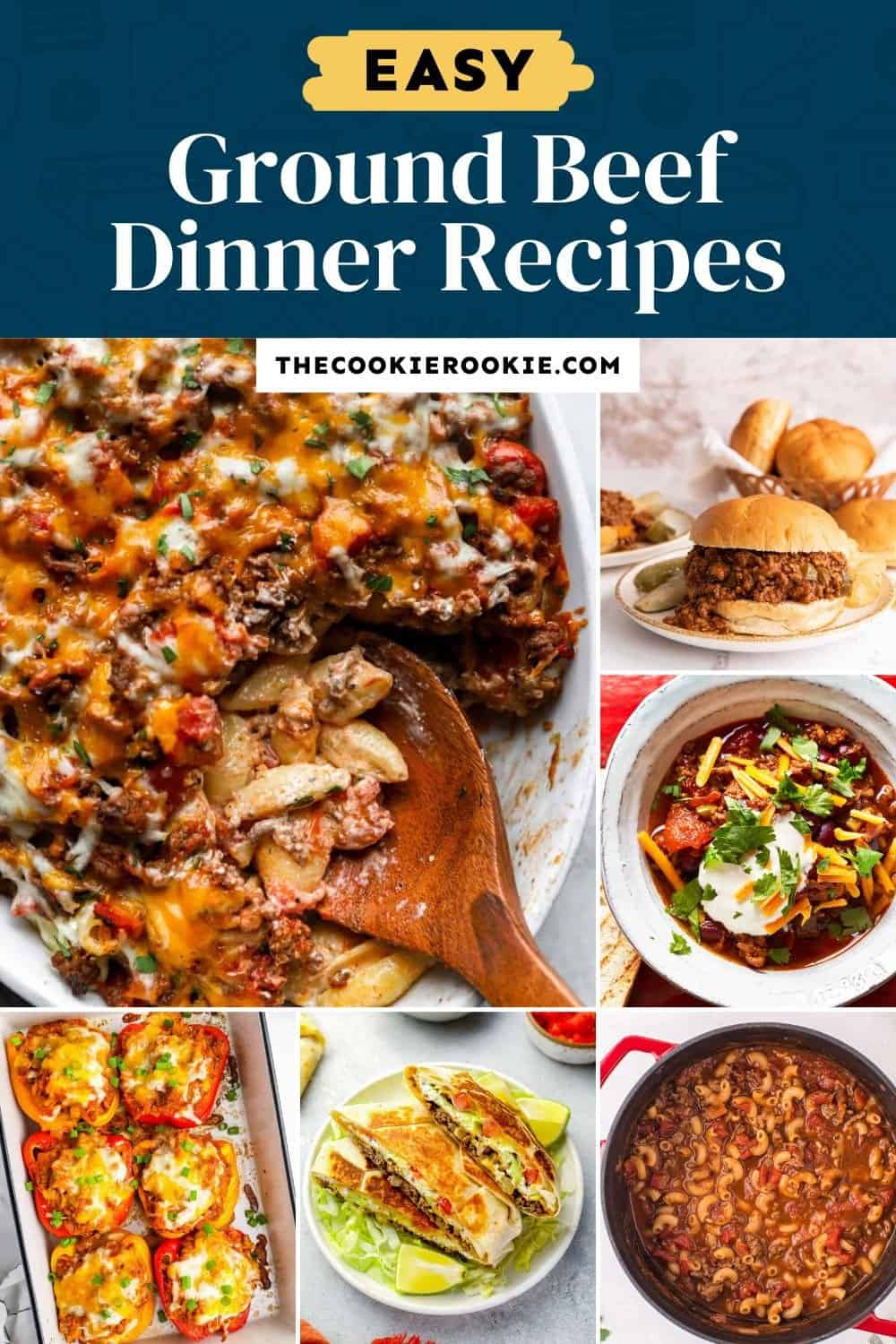 40 Ground Beef Recipes & Dinner Ideas - The Cookie Rookie®