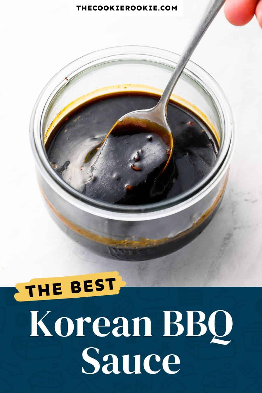 Korean BBQ Sauce Recipe - The Cookie Rookie®