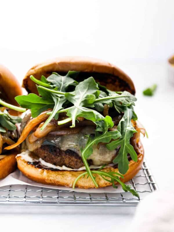 Mushroom Swiss Burgers Recipe - The Cookie Rookie®