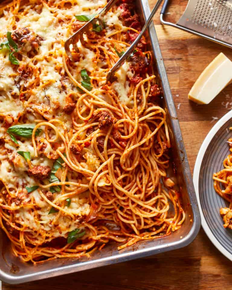 Baked Spaghetti Recipe - The Cookie Rookie®