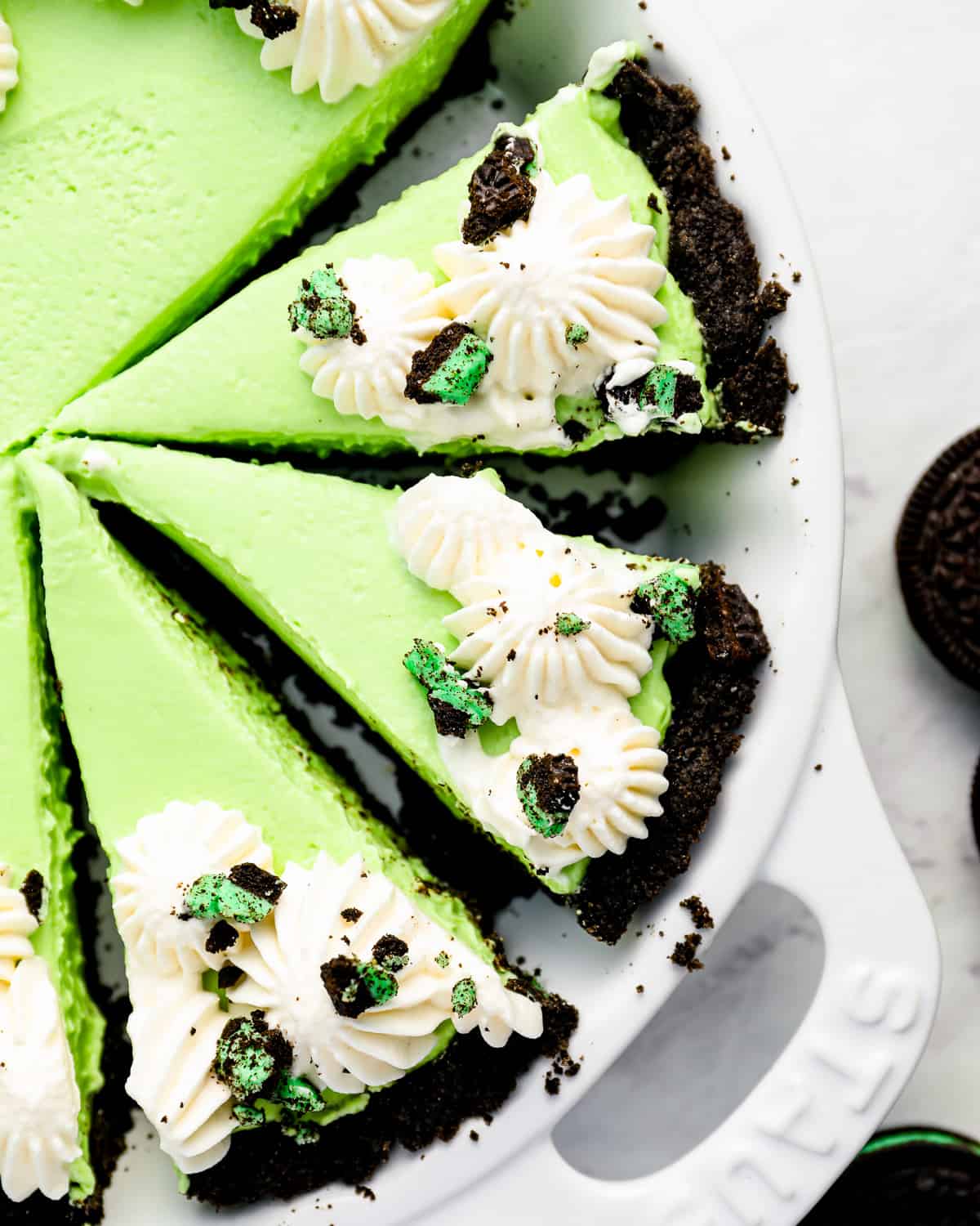 Grasshopper Pie Recipe - The Cookie Rookie®