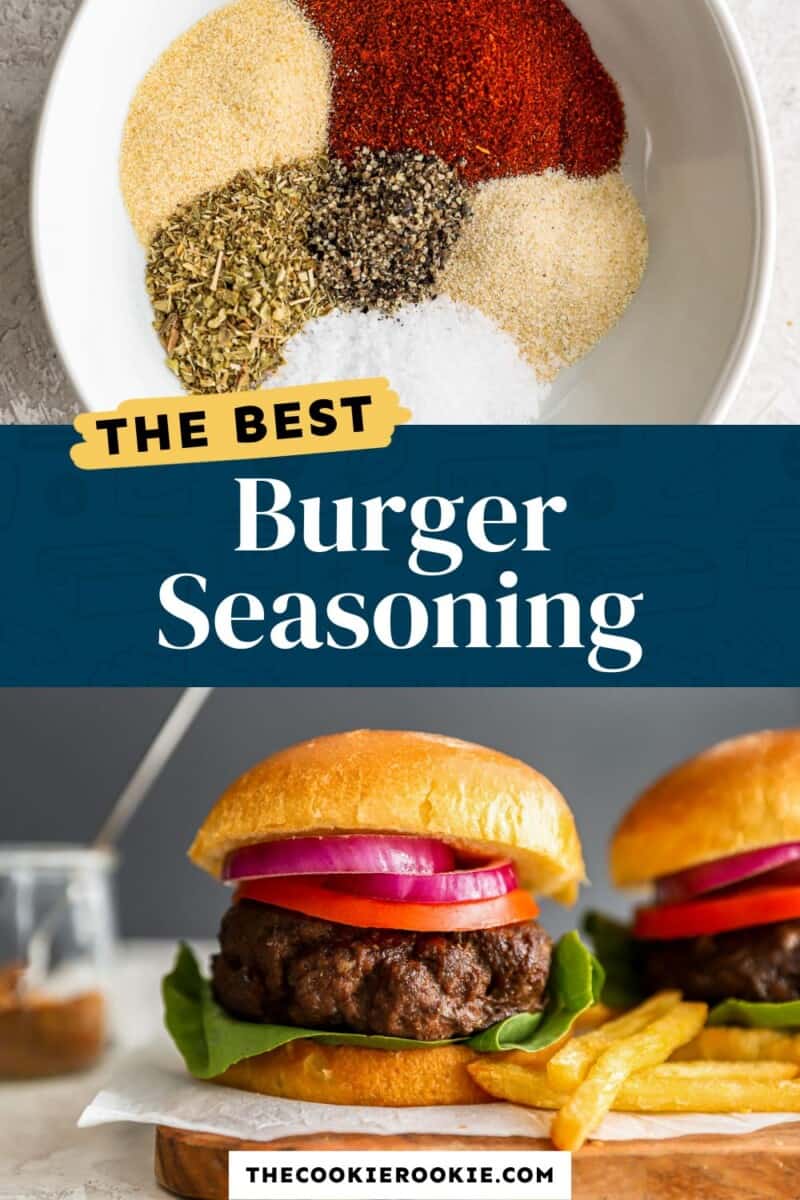 Burger Seasoning Recipe - The Cookie Rookie®