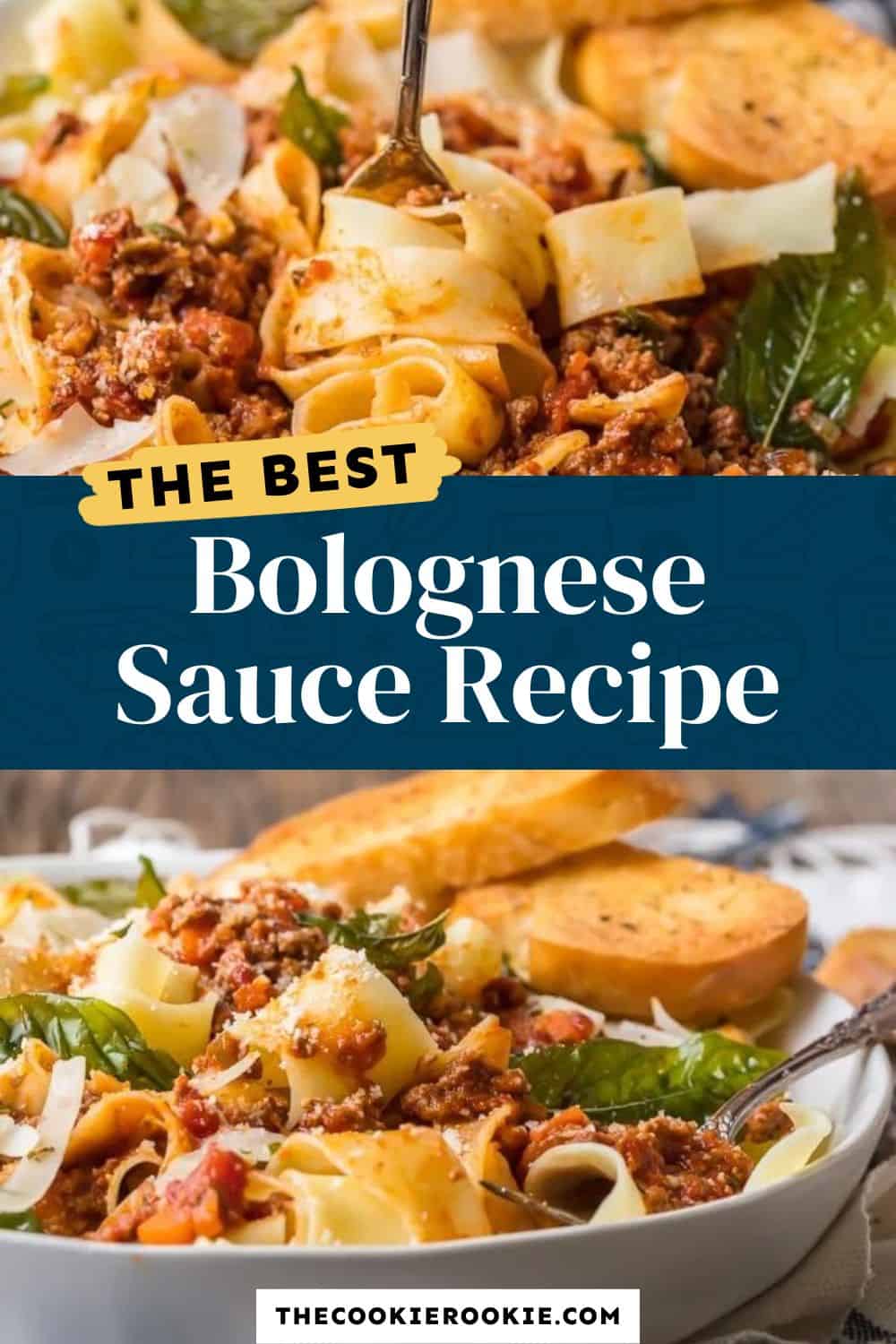 Beef Bolognese Recipe - The Cookie Rookie®