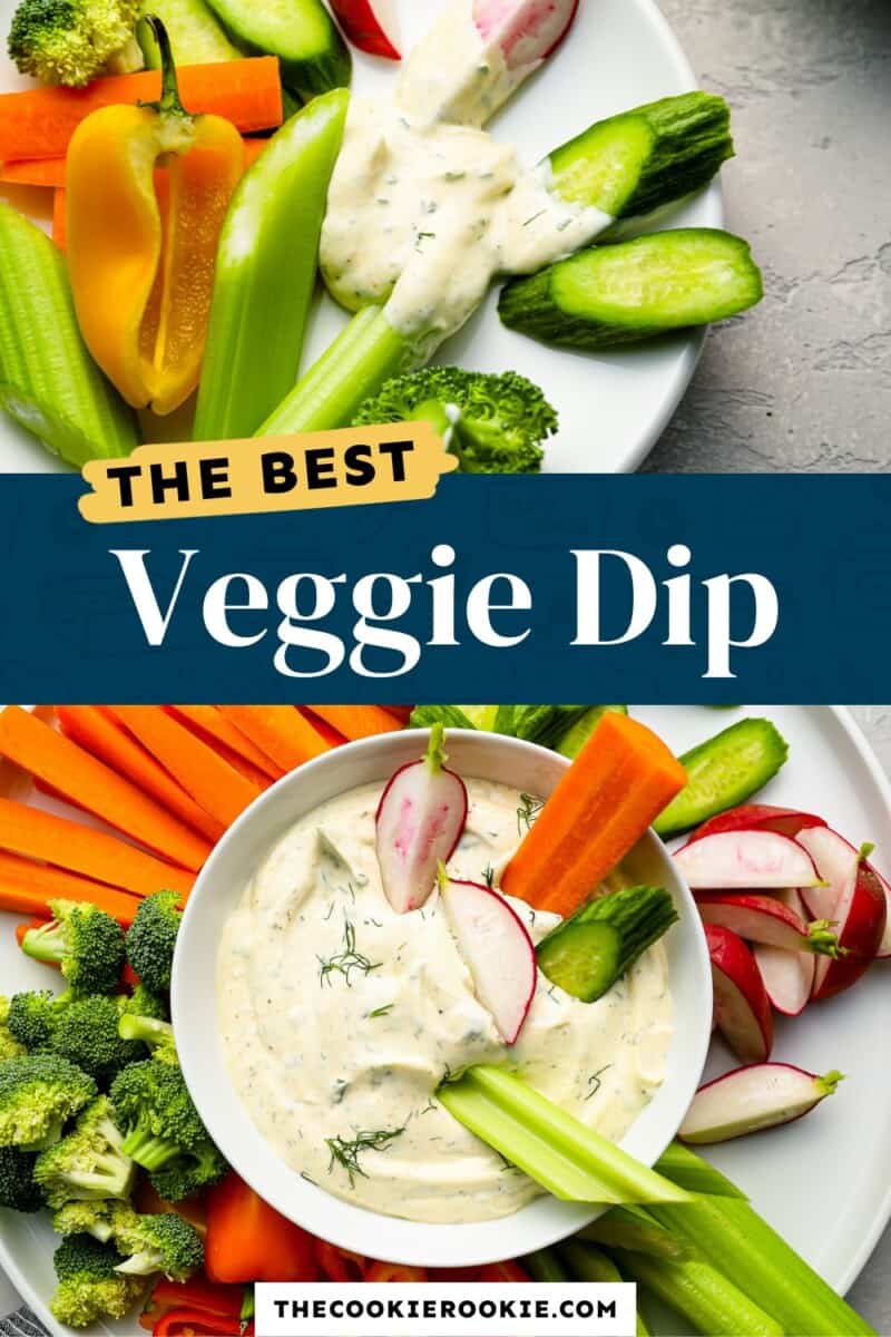 Veggie Dip Recipe - The Cookie Rookie®